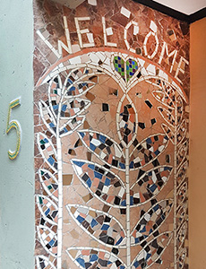 a picture of  Mosaic art in Ermelo, Mpumalanga